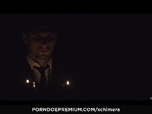 xCHIMERA - erotic fetish hookup with dark-hued Luna Corazon